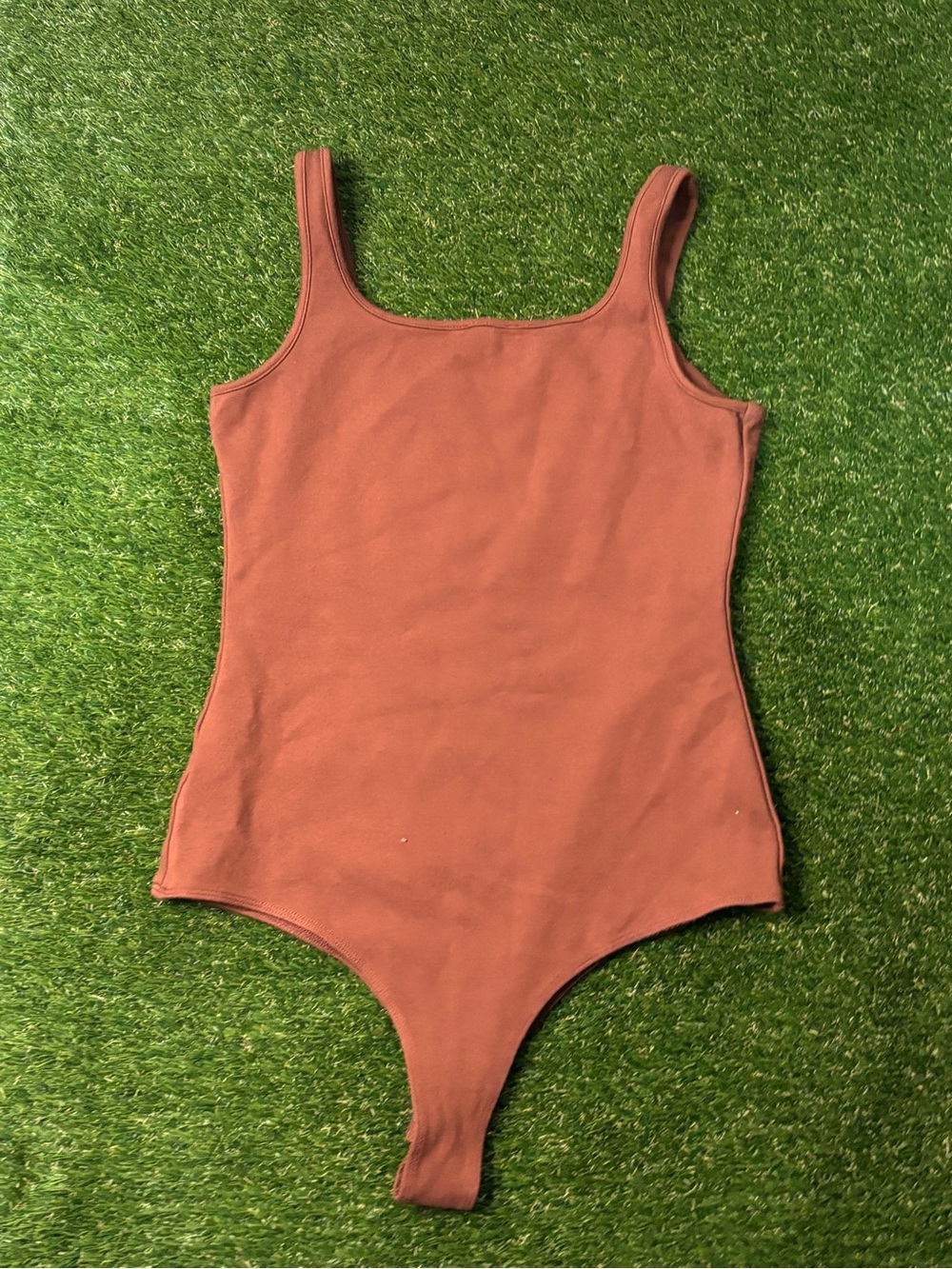 Shinestar Rust Brown Kids Tank One-Piece Bodysuit